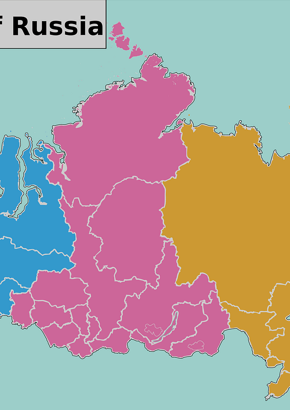 Russia macro regions