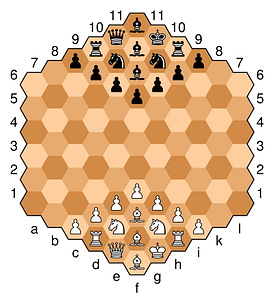 McCooey chess setup