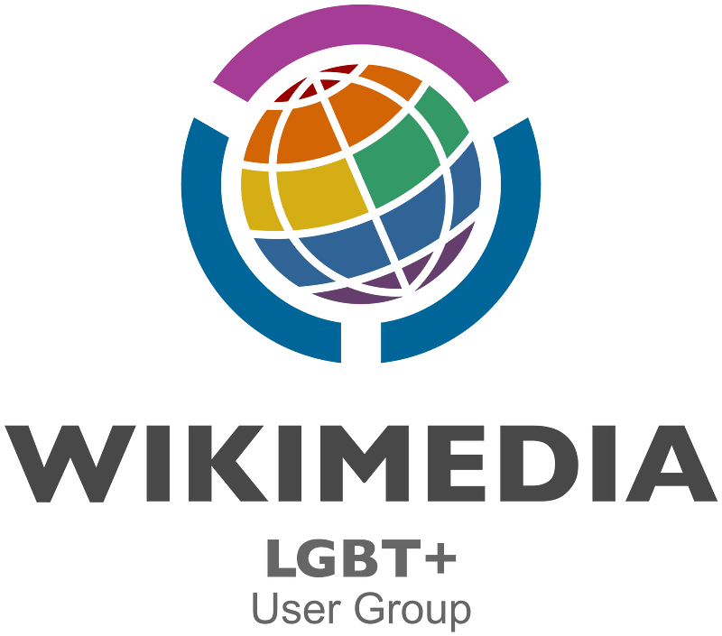 Wikimedia LGBT+ User Group logo