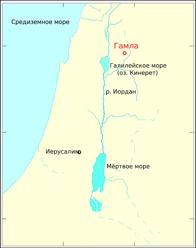 Gamla on the map (ru)