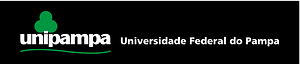 Unipampa Assinatura visual logo logotipo horizontal preto