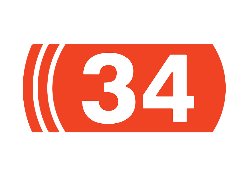 34 channel logo