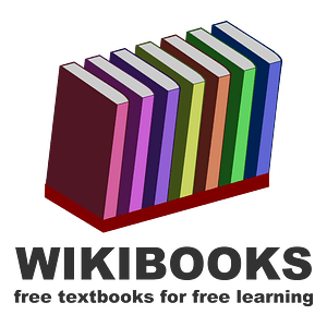 Wikibooks 3D bookshelf