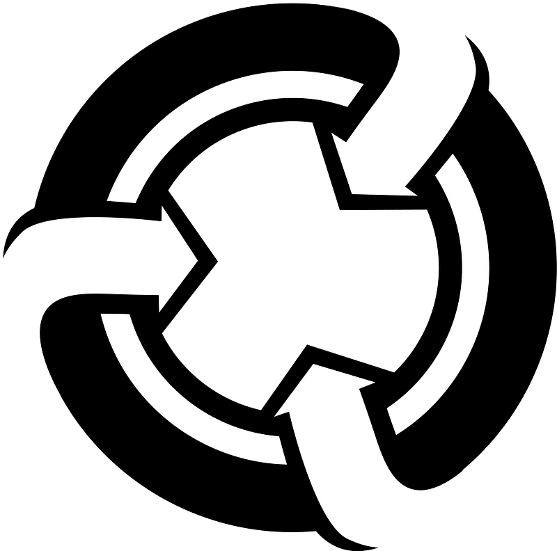 Skillshare just logo bw