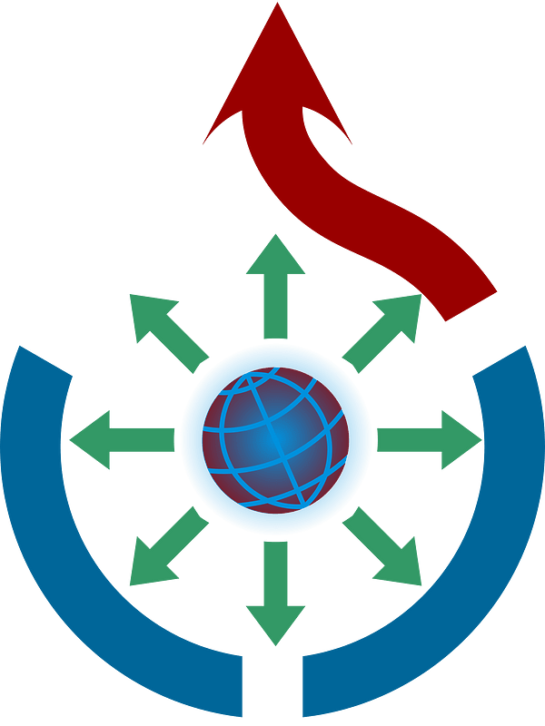 Wikimedia Community Logo-Commons from a blue planet