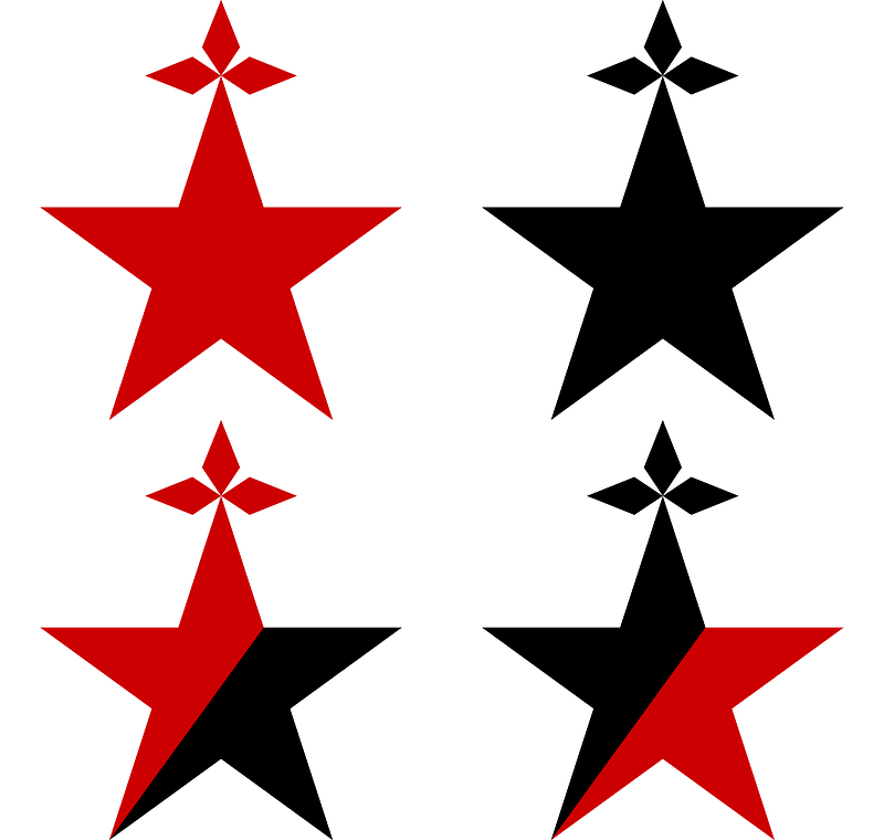 Anarchist Stars with Ermine Spots