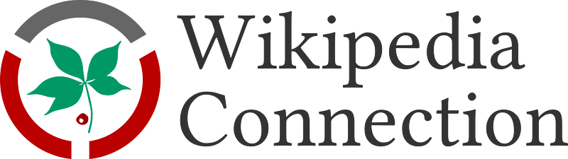 Wikipedia Connection logo v2 with text