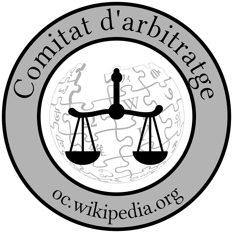 Wikipedia Arbitration Committee Logo oc