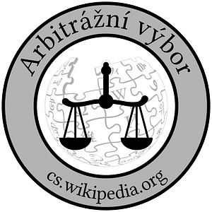 Wikipedia Arbitration Committee Logo cs