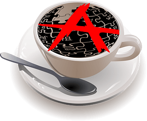 Wikipedia-logo A cafe
