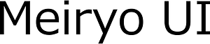 Meiryo UI