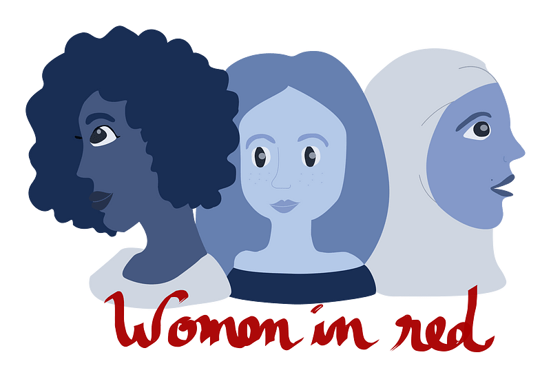 Women in red & Les sans pagEs drawing Fhala.K (03)