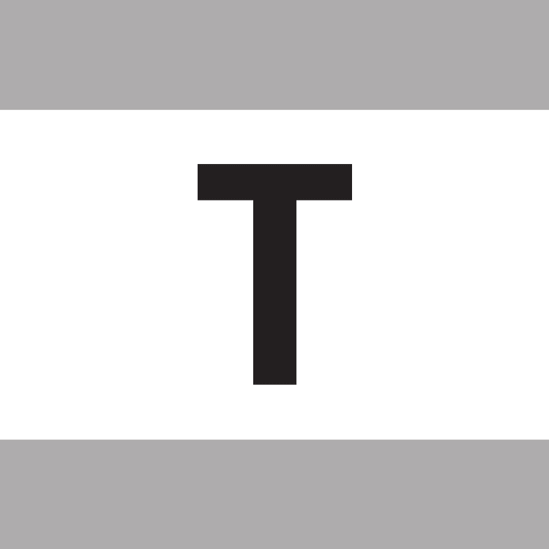 Stockholm - T -Tunnelbana Logo