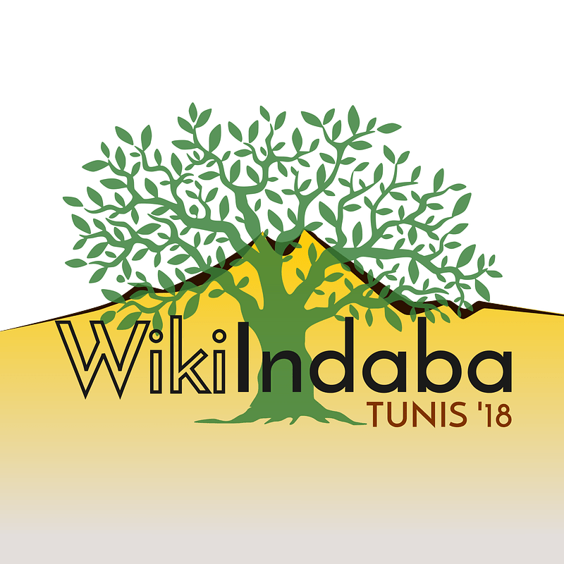 WikiIndaba2018 Tunisia white v2 colors
