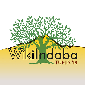WikiIndaba2018 Tunisia white v2 colors