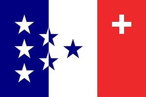 Ancien drapeau du Mouvement Romand
