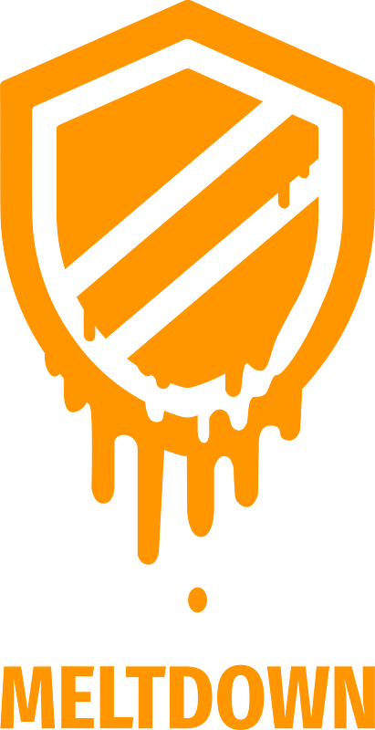 Meltdown logo with text