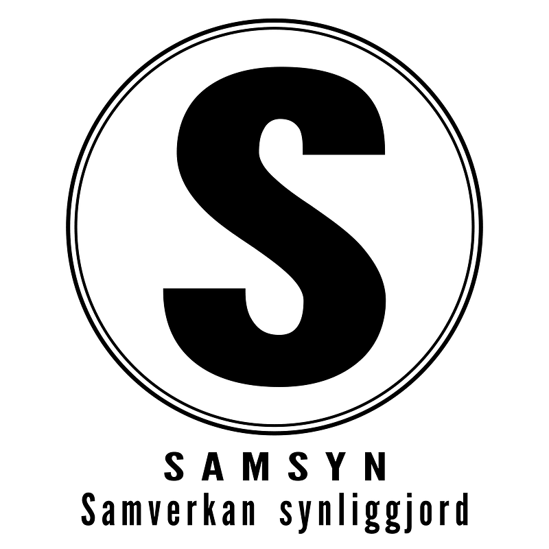 Samsyn logo text under