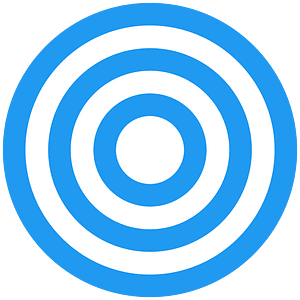 Urantia three-concentric-blue-circles-on-white symbol