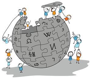 Wikipedia Community cartoon - for International Women's Day