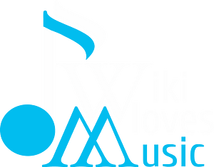 Wiki loves music-logo en white