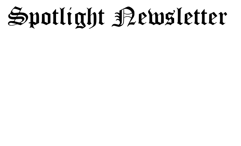 Spotlight Newsletter Logo