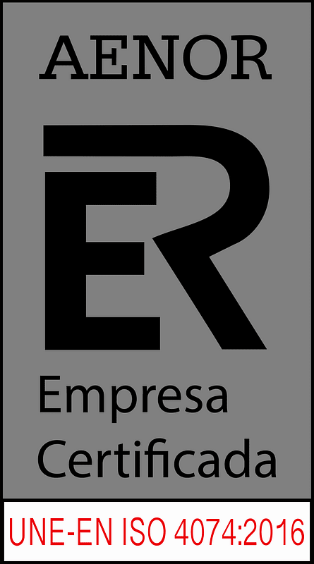 Empresa Certificada Aenor Madrid Spain