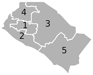 Orange County Board of Supervisors districts