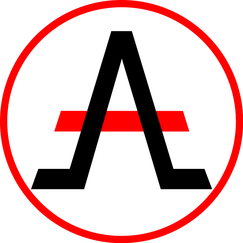 Logo of alliance of the libertarian left