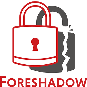 Foreshadow logo with wide text
