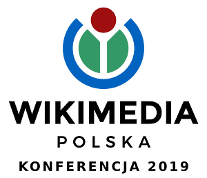 Konferencja Wikimedia Polska 2019 logotyp kolor pionowy