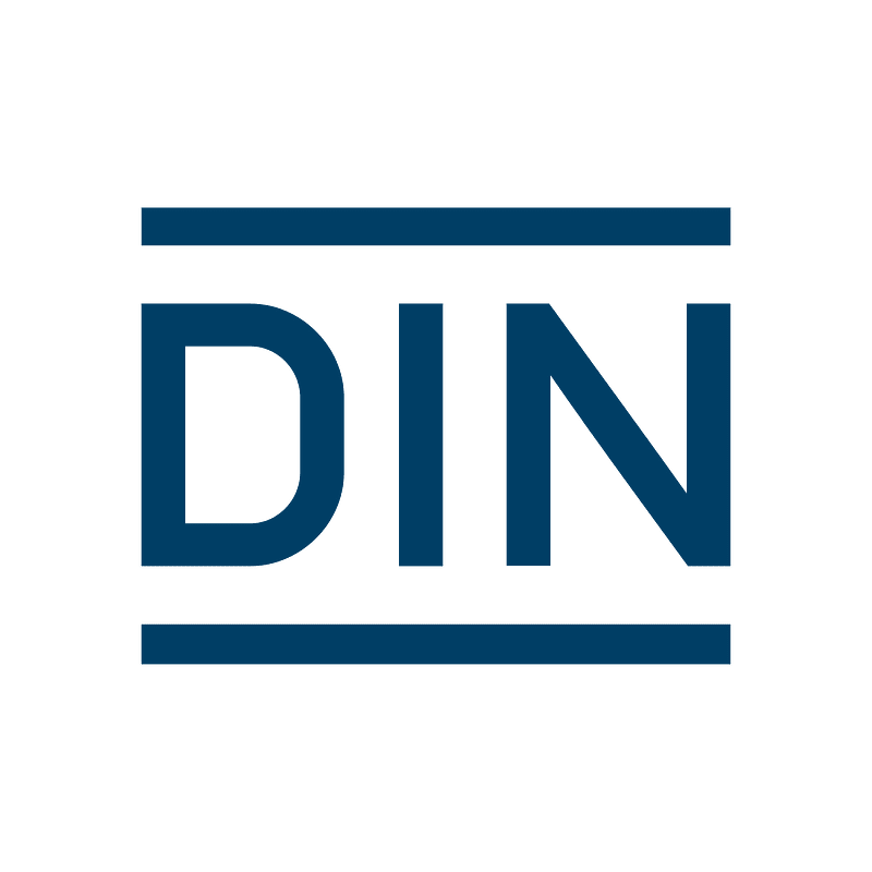 DIN-Logo bordered