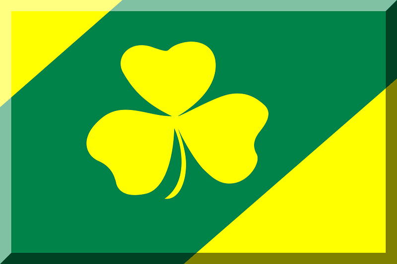 600px Verde e Giallo con trifoglio