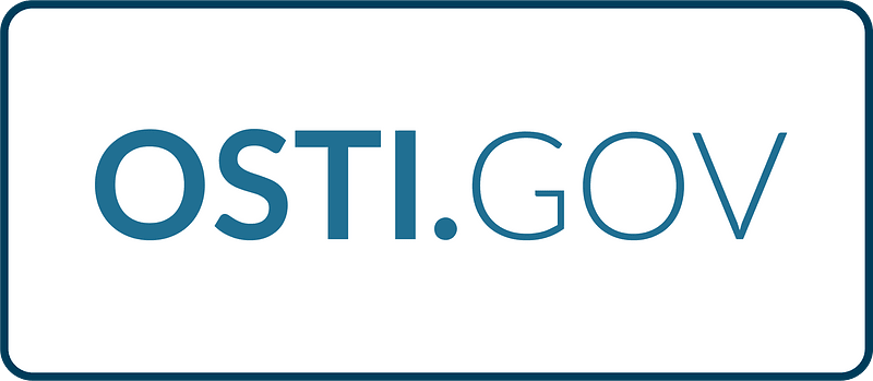 U.S. Department of Energy, Office of Scientific and Technical Information (OSTI.GOV) logo