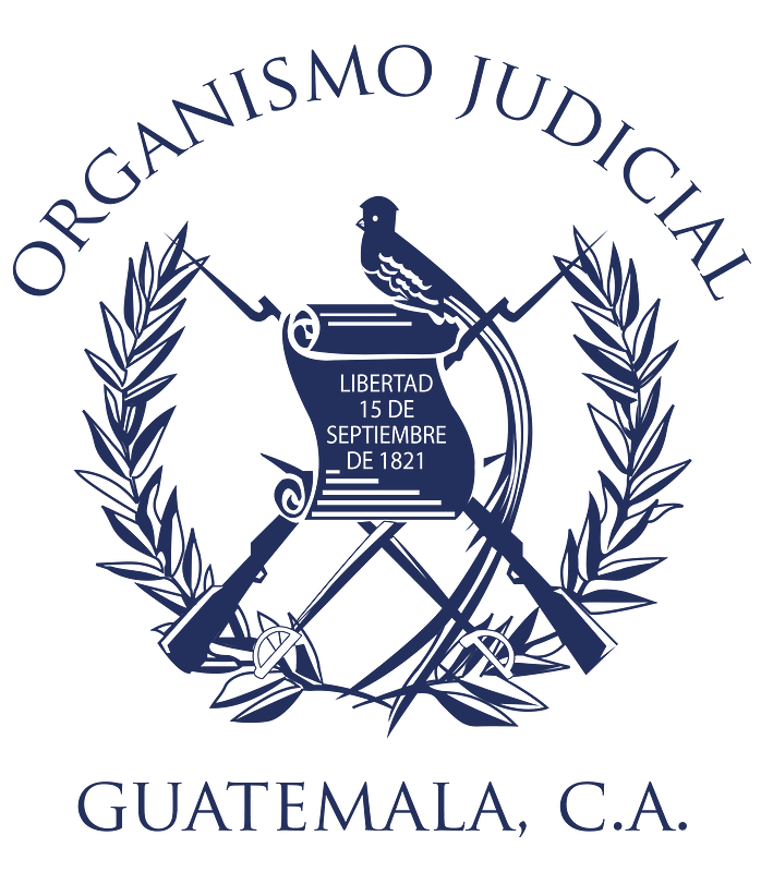 Organismo Judicial Guatemala Logo