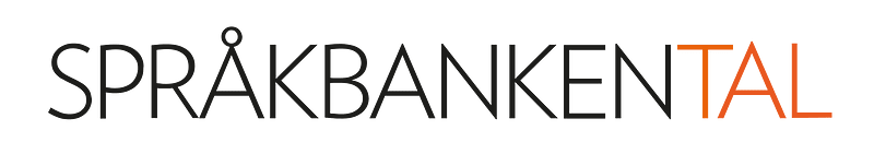 Logo Språkbanken Tal
