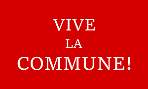 Vive la Commune flag