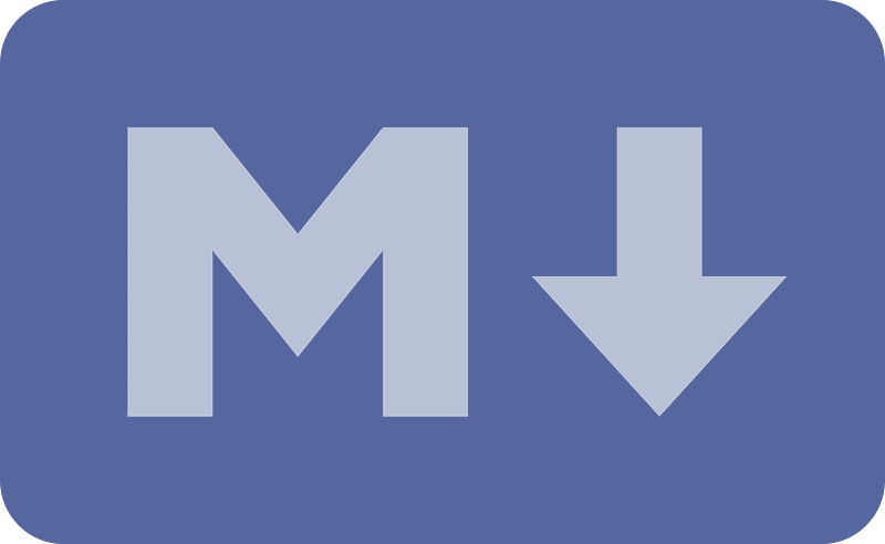Markdown-blue-solid