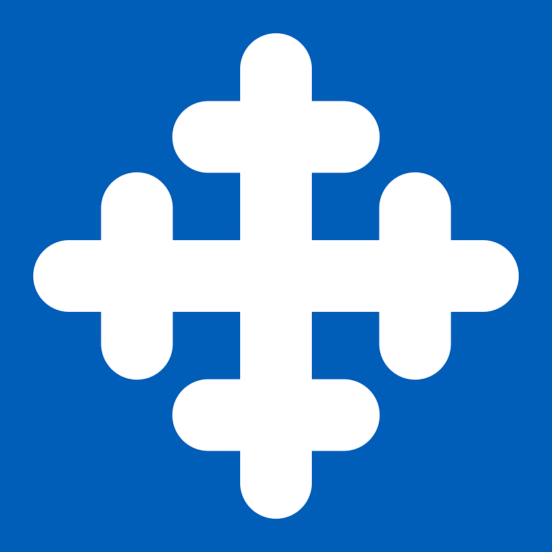 Vapenflagga för Täby kommun, samt Täby köping 1948–1970 och Täby municipalsamhälle 1937–1947