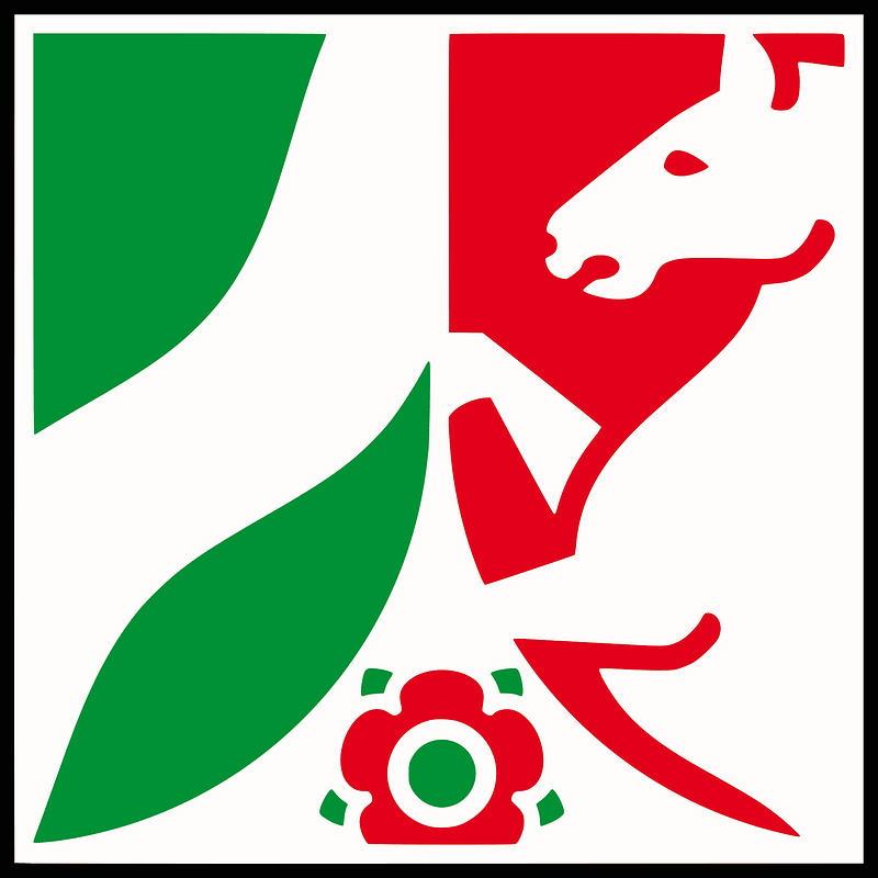Wappenzeichen NRW 2009