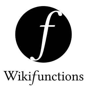 Wikifunctions logo proposal 12 with wordmark black
