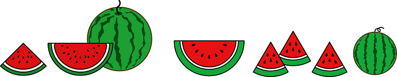 Watermelon fruit