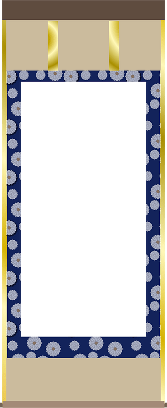 Hanging scroll