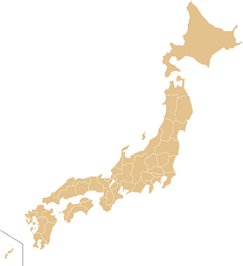 Map japan