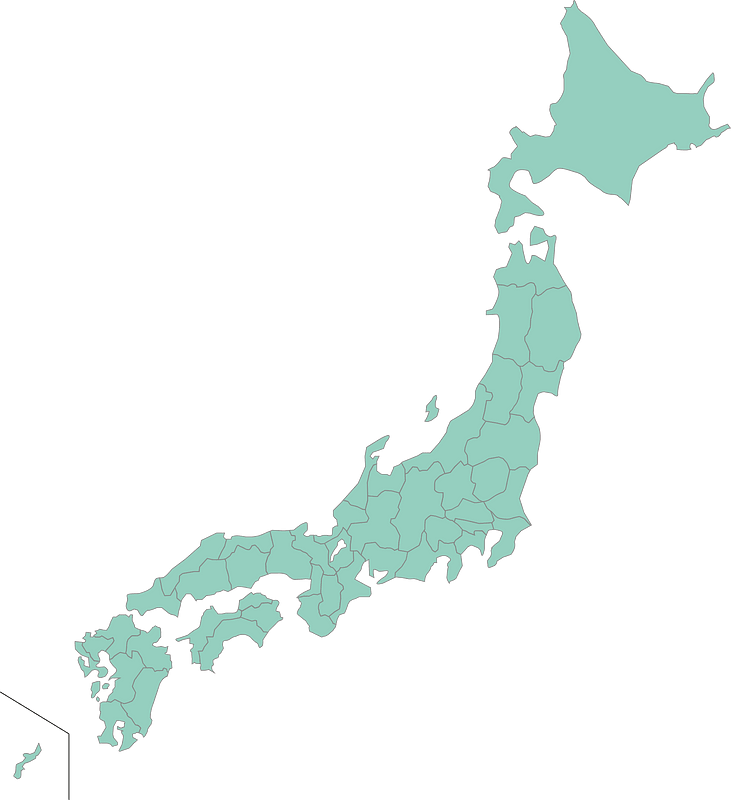 Map japan