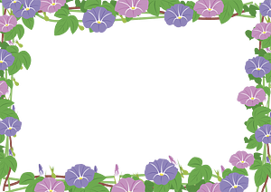 Morning glory frame