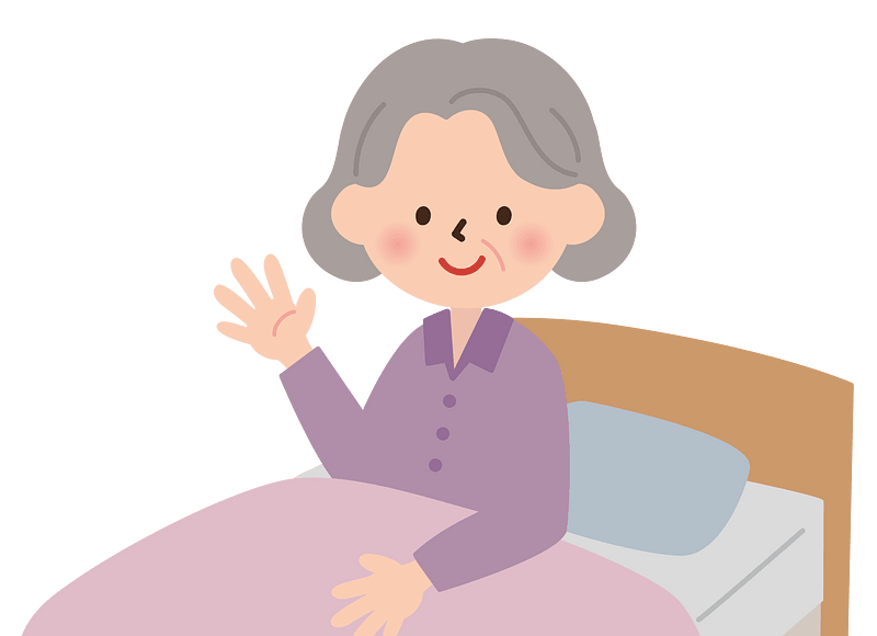 Nursing home bed