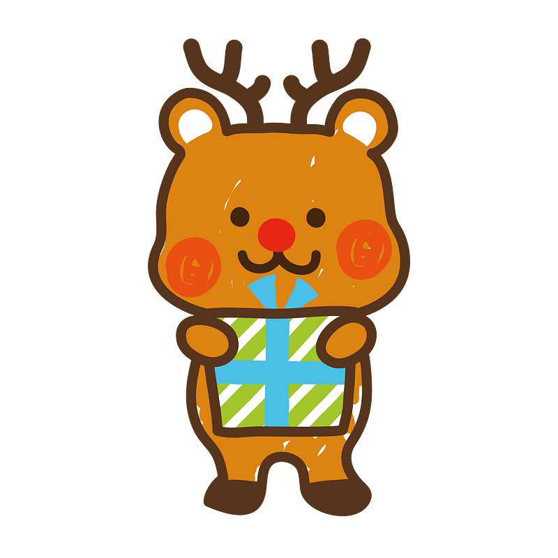 Reindeer christmas