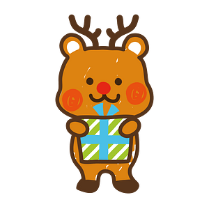 Reindeer christmas