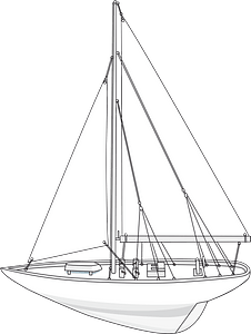 Sailing yacht
